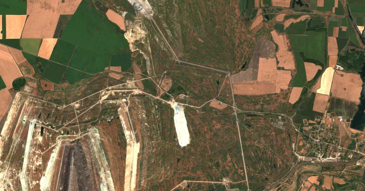 Δορυφορικός χάρτης: Γκλεντατσεβο