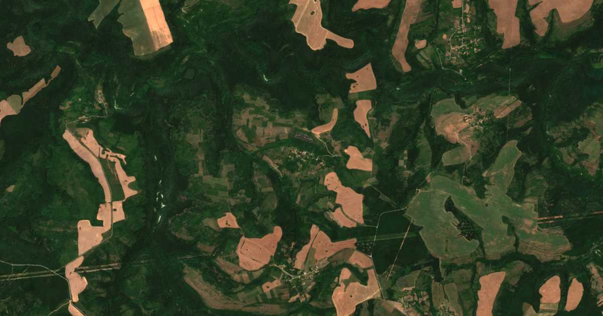 Δορυφορικός χάρτης: Ντολνα Ζλατιτσα