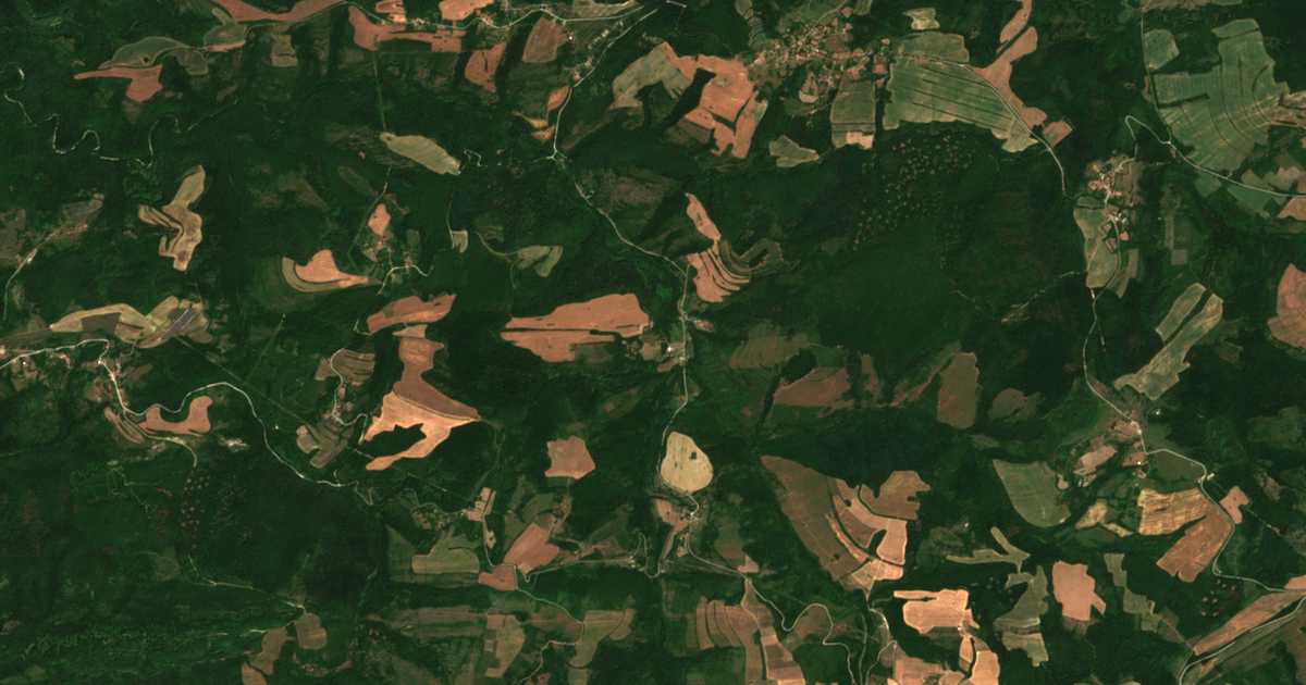 Δορυφορικός χάρτης: Μαλκα Τσερκοβνα