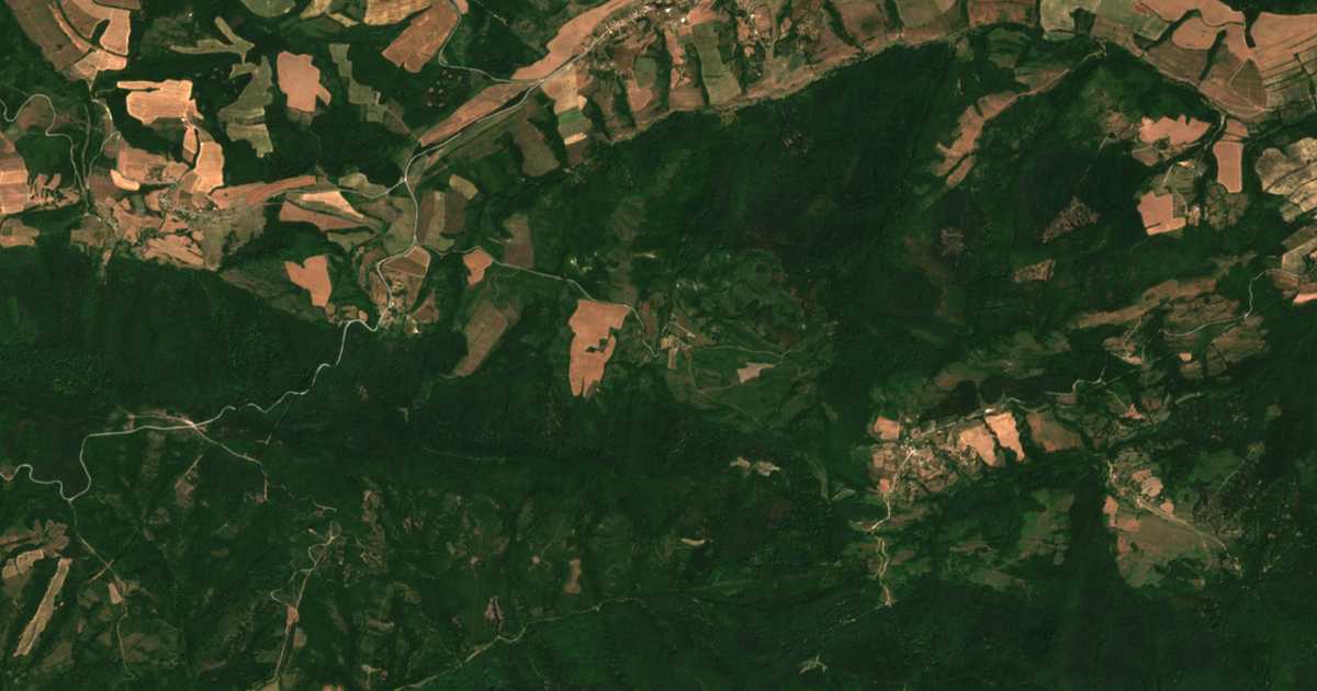Δορυφορικός χάρτης: Μιλινο