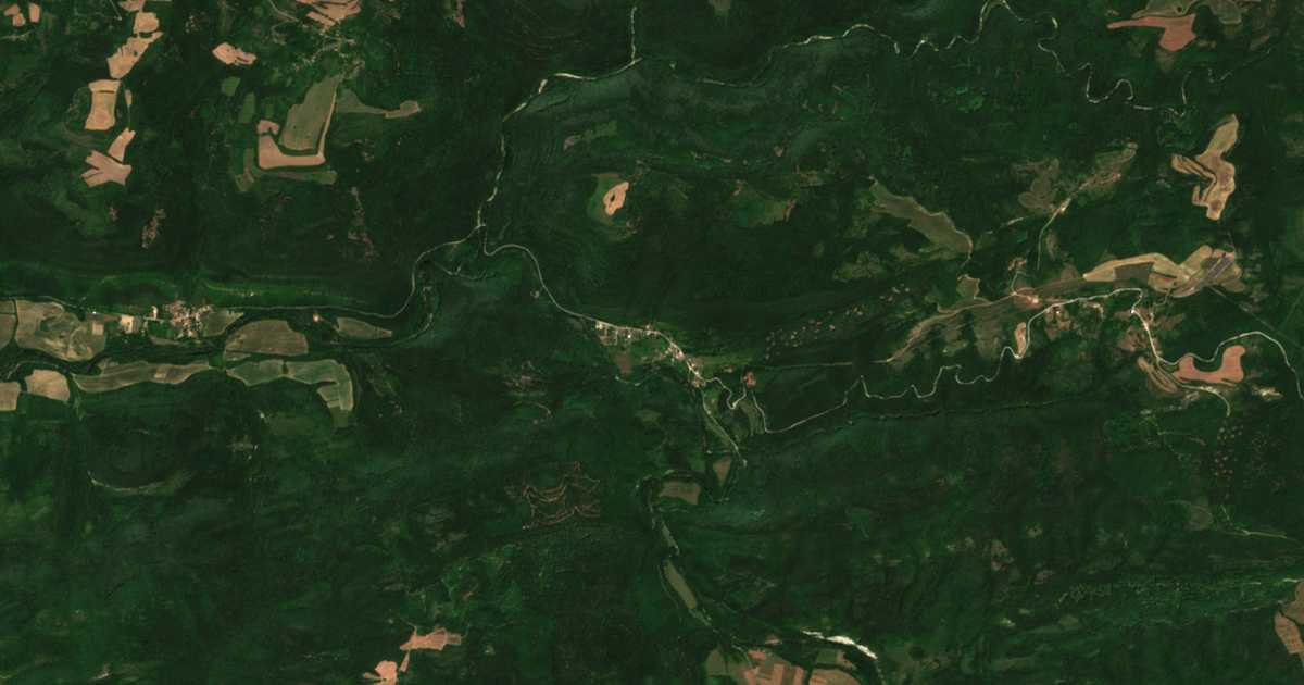 Δορυφορικός χάρτης: Σταρα Ρετσκα