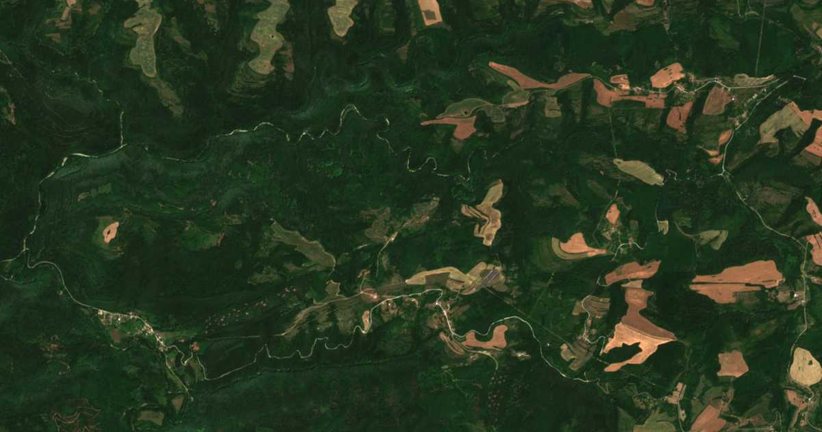 Δορυφορικός χάρτης: Γιαρεμπιτσνο