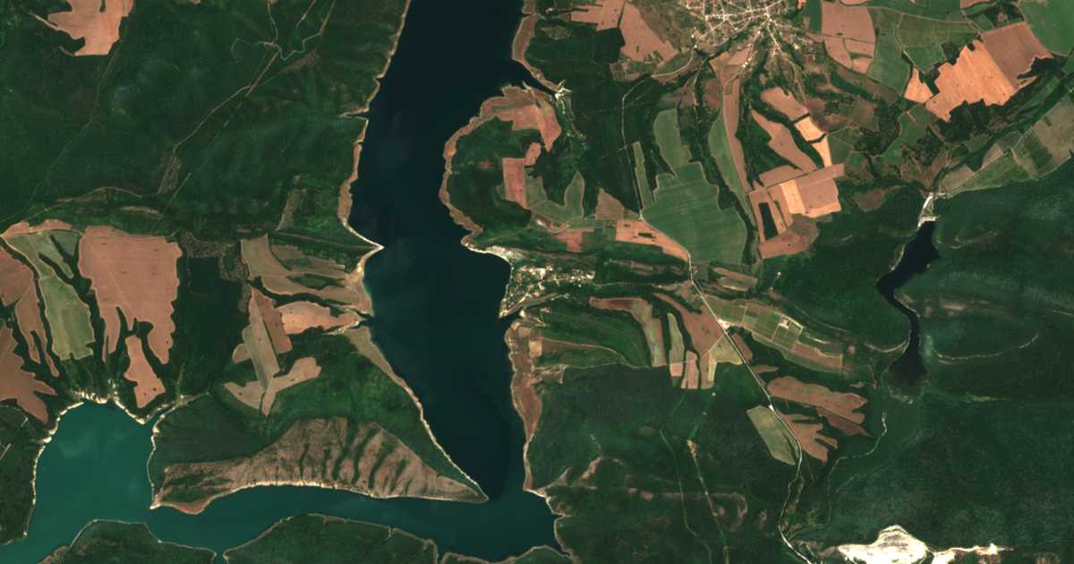 Δορυφορικός χάρτης: Ντεμπελετς