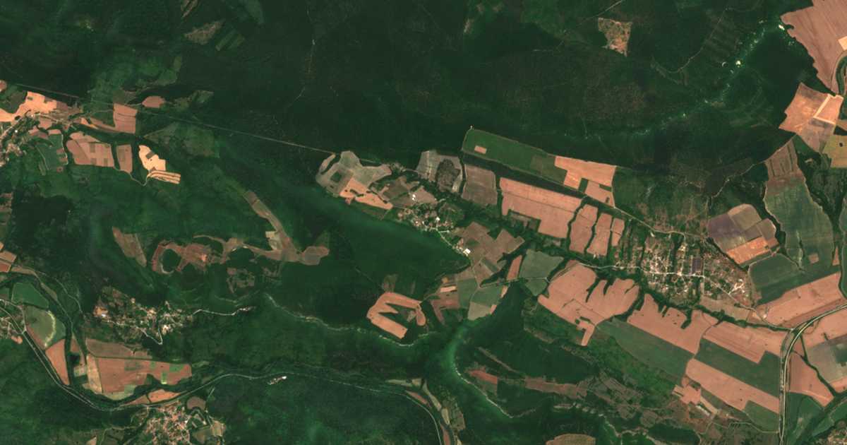 Δορυφορικός χάρτης: Σλαντκα Βοντα