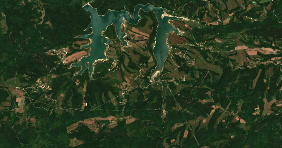 Δορυφορικός χάρτης: Μπαεβτσι