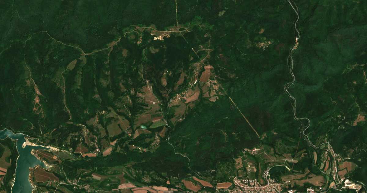 Δορυφορικός χάρτης: Μπλασκοβτσι