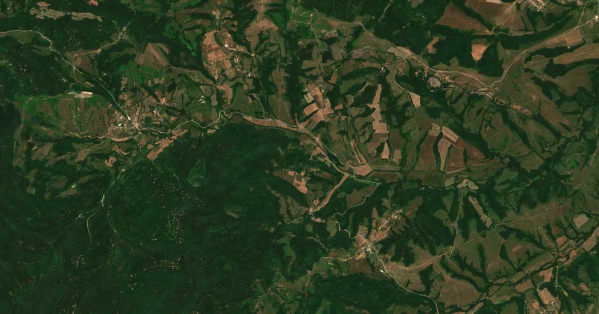 Δορυφορικός χάρτης: Μποικοβτσι