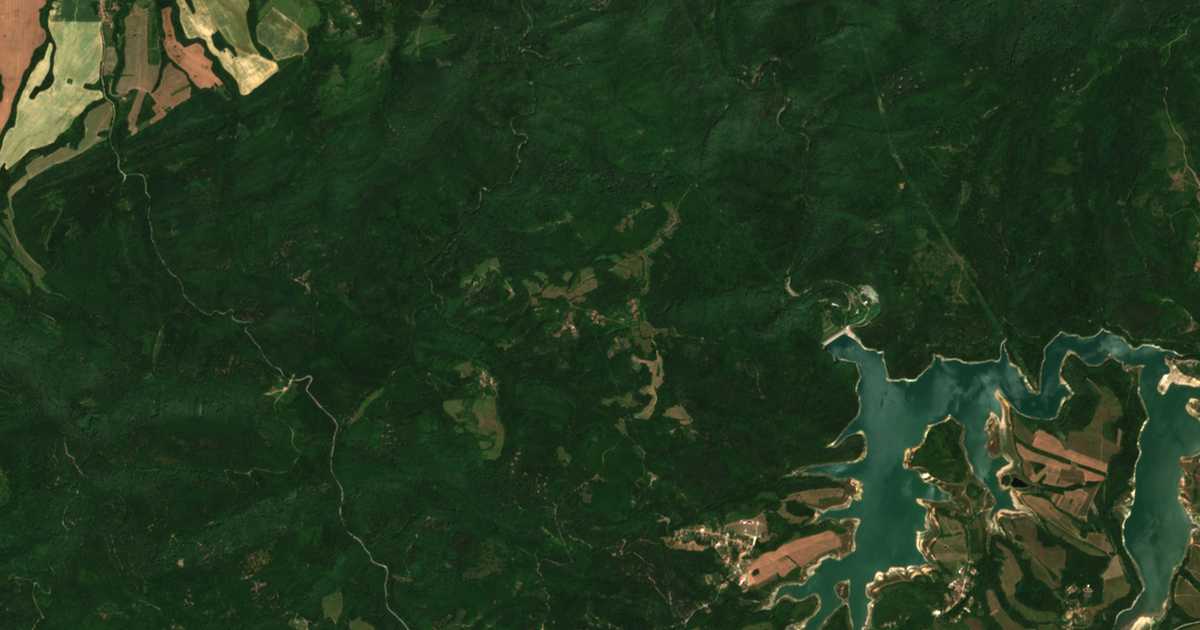 Δορυφορικός χάρτης: Χαρβαλοβτσι