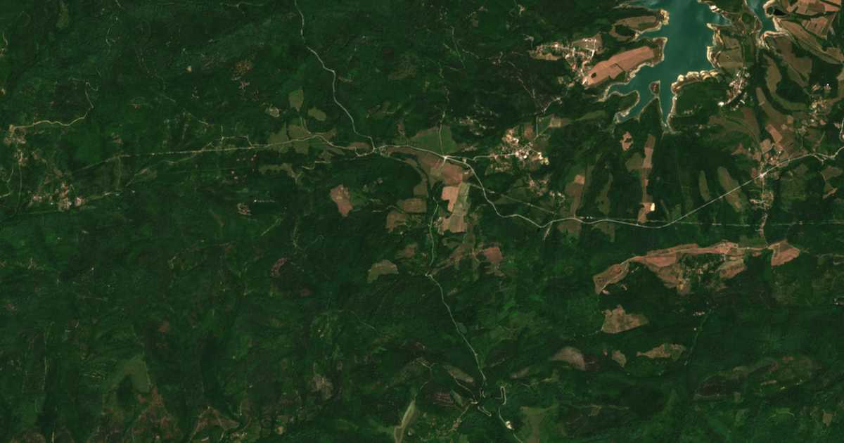 Δορυφορικός χάρτης: Ιλιιουβτσι
