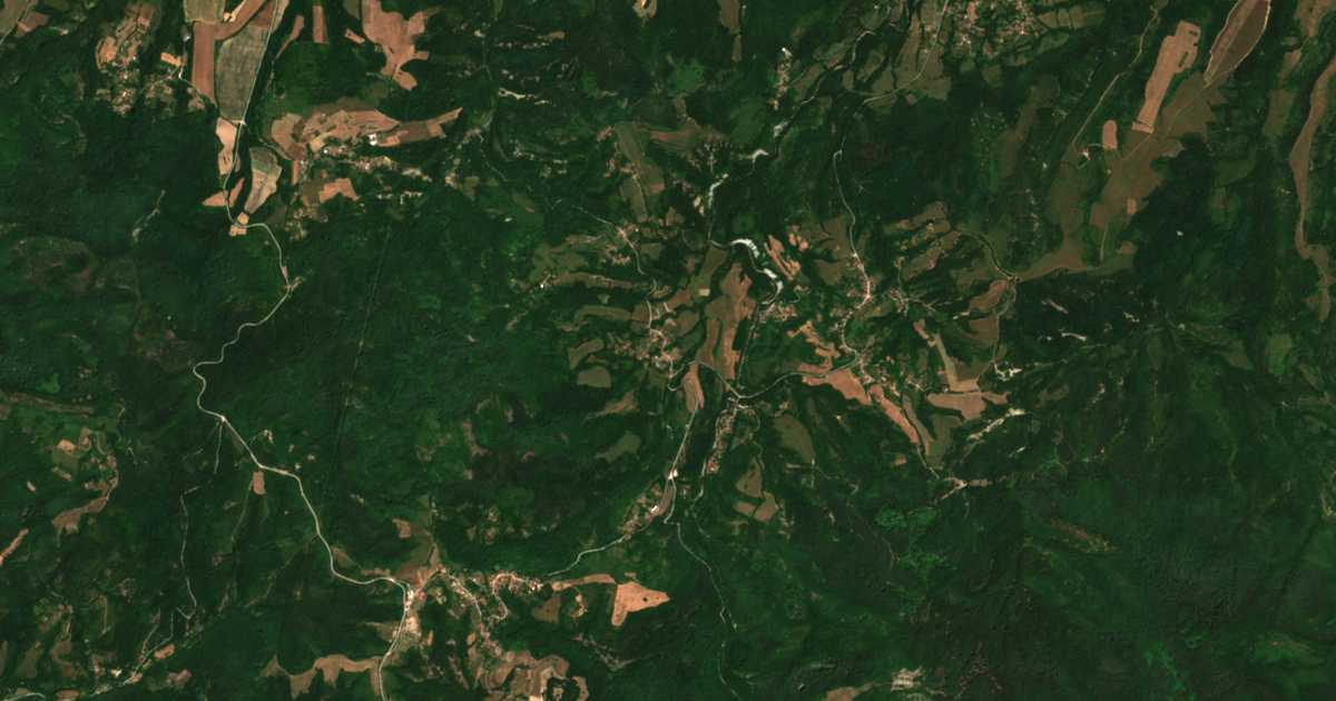 Δορυφορικός χάρτης: Λαζαρτσι