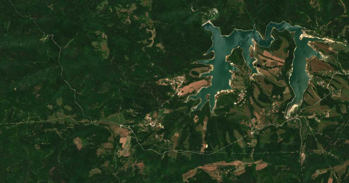 Δορυφορικός χάρτης: Ραιουβτσι