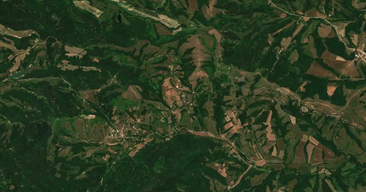Δορυφορικός χάρτης: Σβετοσλαβτσι