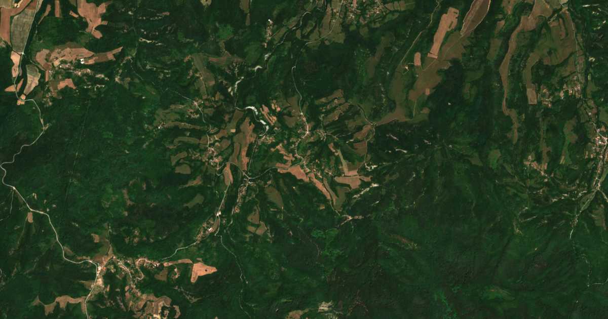 Δορυφορικός χάρτης: Ουγκοριαλκοβτσι