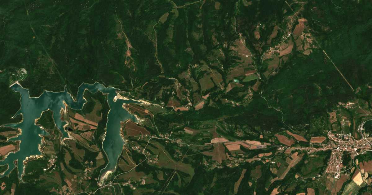 Δορυφορικός χάρτης: Βαλτσοβτσι
