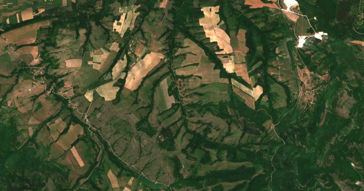 Δορυφορικός χάρτης: Σλιβοβνικ