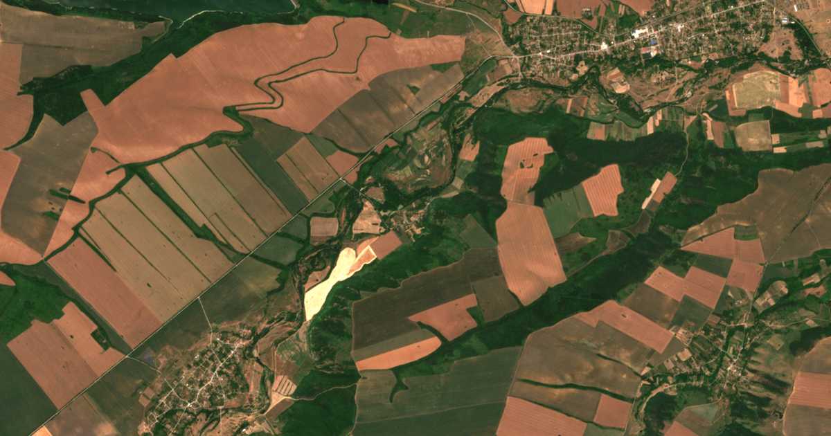 Δορυφορικός χάρτης: Ρογκλετς