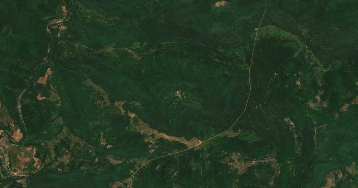 Δορυφορικός χάρτης: Μαρκοβο Ραβνιστε
