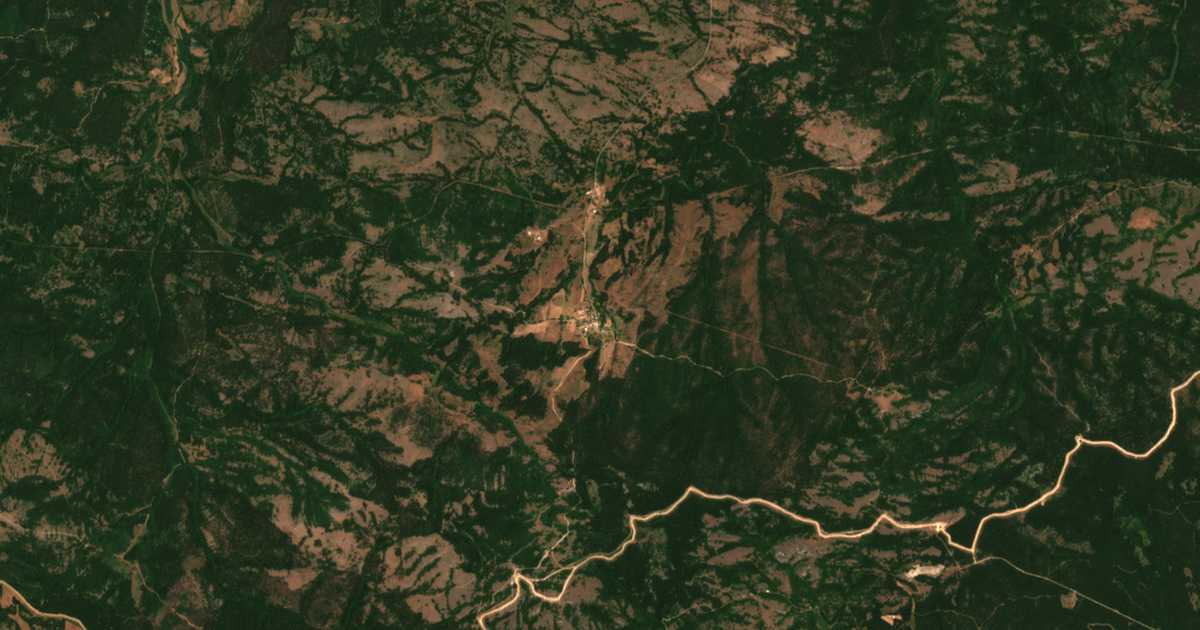Δορυφορικός χάρτης: Κραινοβο