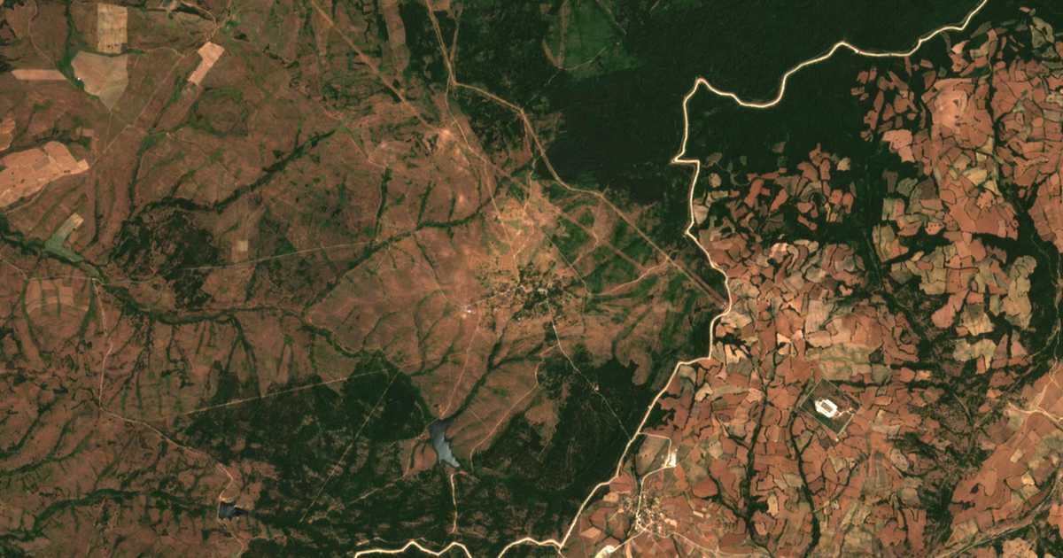 Δορυφορικός χάρτης: Στραντζα