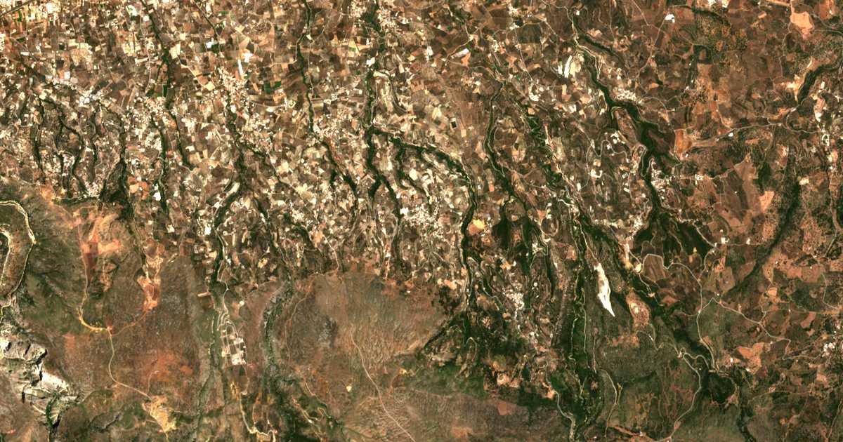 Δορυφορικός χάρτης: Κυριάννα Ρεθύμνου
