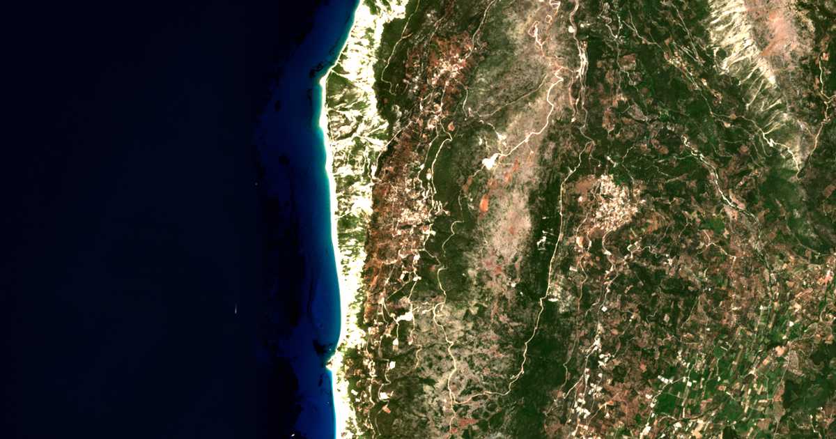 Δορυφορικός χάρτης: Αθάνι