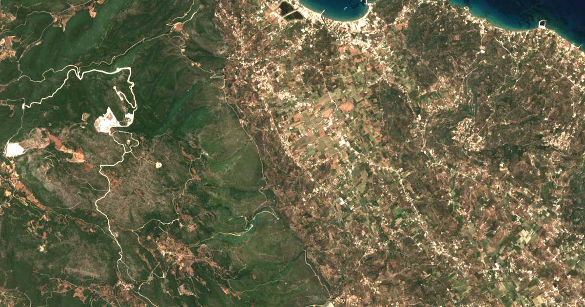 Δορυφορικός χάρτης: Πηγαδάκια