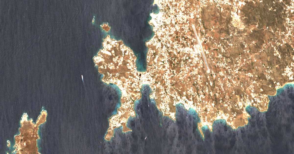 Δορυφορικός χάρτης: Ορνός