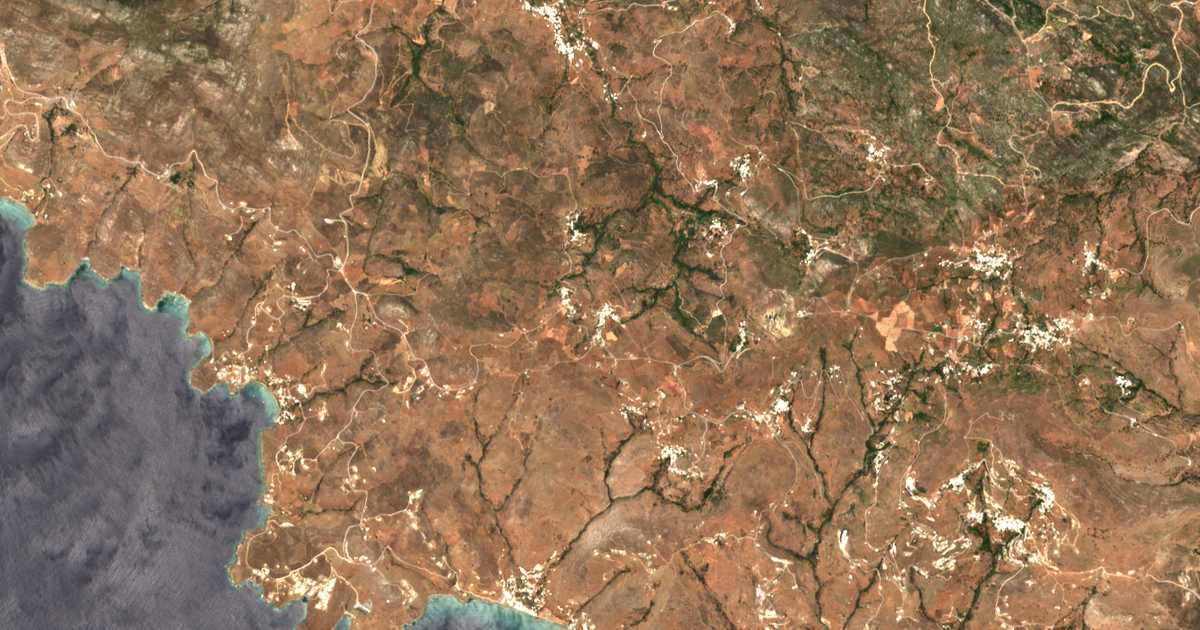 Δορυφορικός χάρτης: Κάμπος