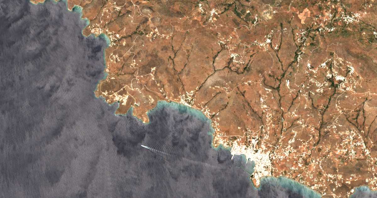 Δορυφορικός χάρτης: Κιόνια